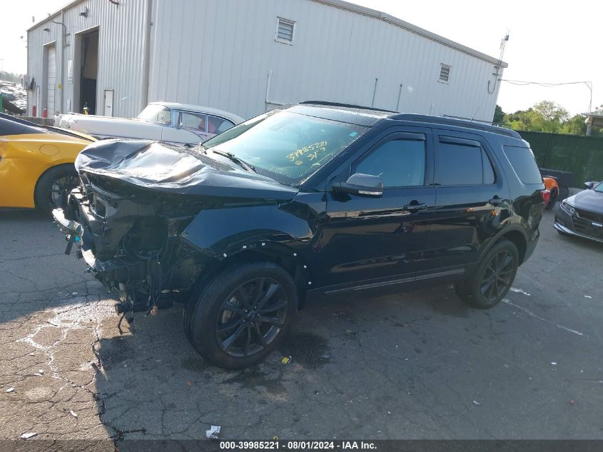 2019 Ford Explorer Xlt VIN: 1FM5K8D87KGA02266 Lot: 39985221