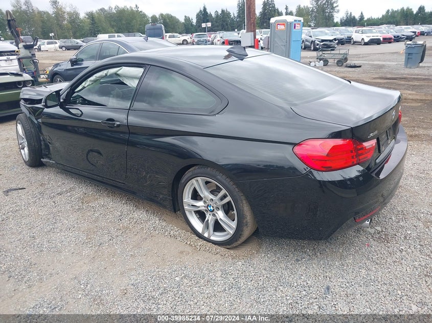 2015 BMW 435I xDrive VIN: WBA3R5C53FK372241 Lot: 39985234