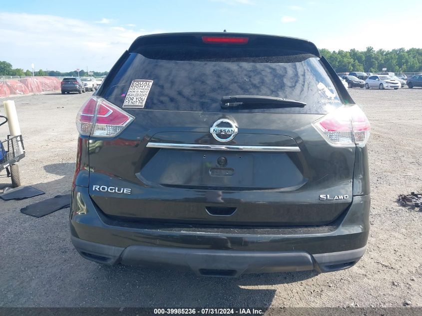 2016 Nissan Rogue S VIN: 5N1AT2MT3GC787820 Lot: 39985236