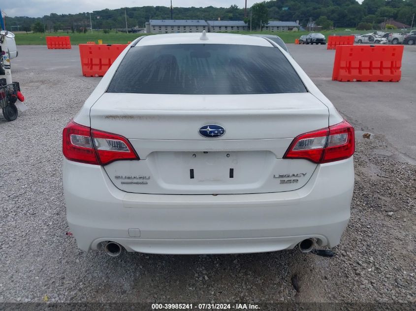 2016 Subaru Legacy 3.6R Limited VIN: 4S3BNEN6XG3033357 Lot: 39985241