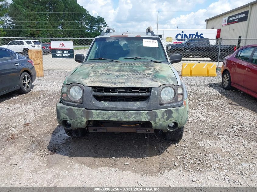 2002 Nissan Xterra Xe VIN: 5N1ED28T12C533296 Lot: 39985256