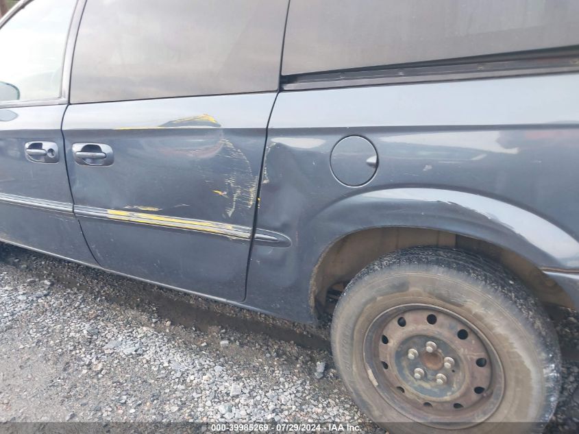 2001 Chrysler Town & Country Lx VIN: 2C4GP44371R379740 Lot: 39985269