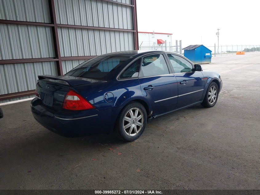 2005 Ford Five Hundred Limited VIN: 1FAFP28115G118688 Lot: 39985272