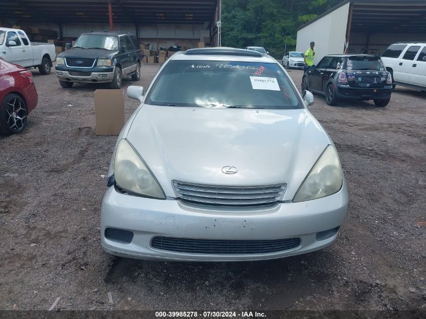 2002 Lexus Es 300 VIN: JTHBF30G125008652 Lot: 39985278