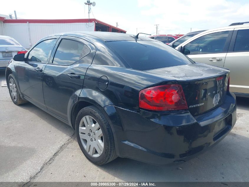 2011 Dodge Avenger Express VIN: 1B3BD4FB8BN564550 Lot: 39985300
