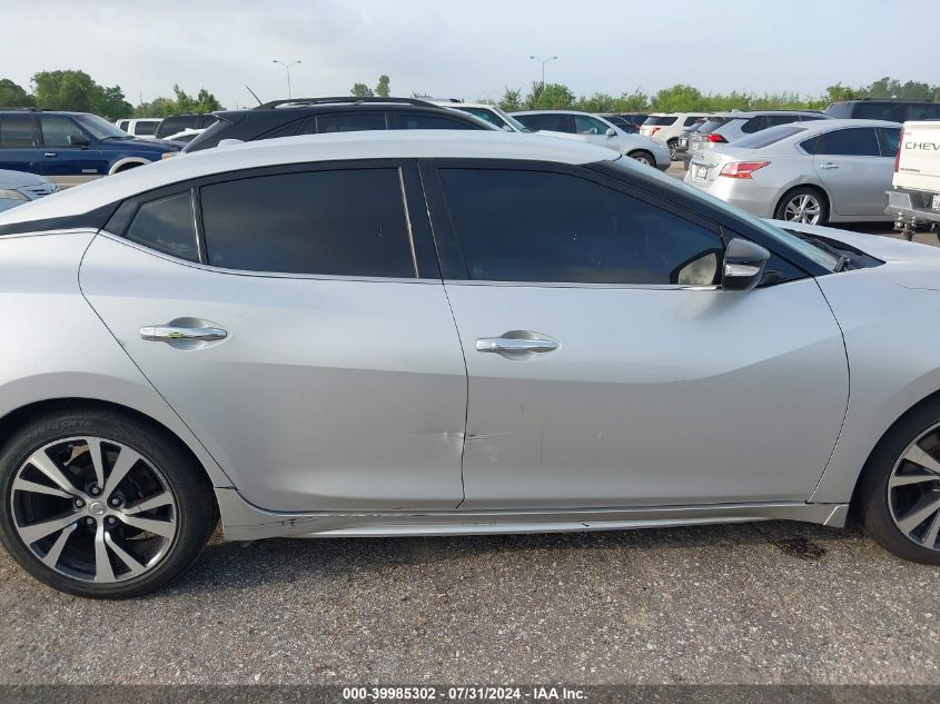 2016 Nissan Maxima 3.5 Sv VIN: 1N4AA6AP3GC432435 Lot: 39985302