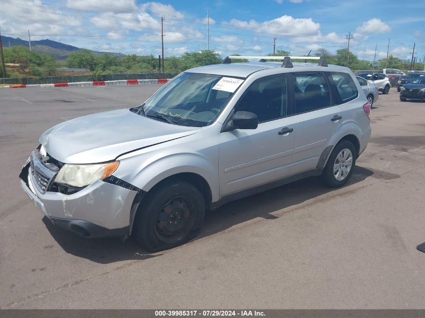 2009 Subaru Forester 2.5X VIN: JF2SH61699H792320 Lot: 39985317