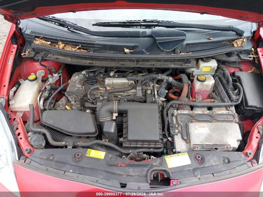 2010 Toyota Prius Ii VIN: JTDKN3DU7A0002029 Lot: 39985377