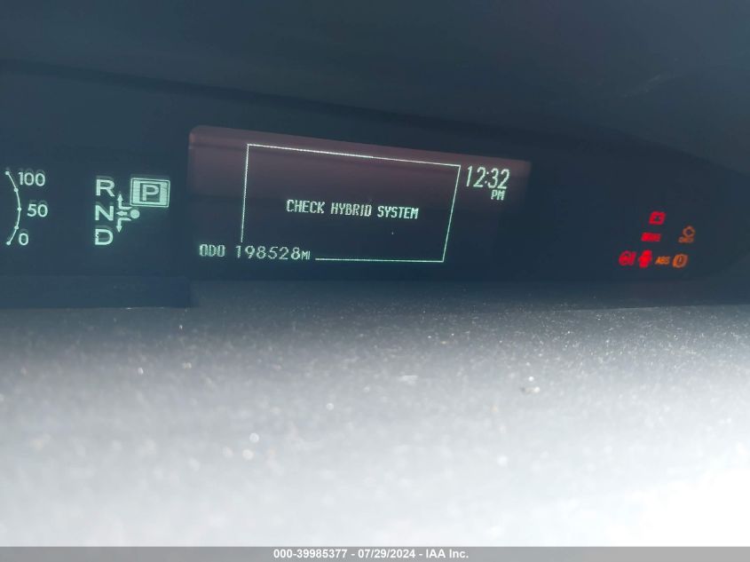 2010 Toyota Prius Ii VIN: JTDKN3DU7A0002029 Lot: 39985377