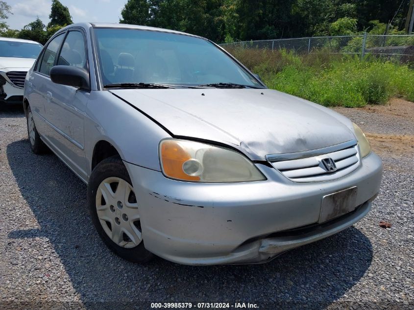 2003 Honda Civic Lx VIN: 1HGES15553L037091 Lot: 39985379