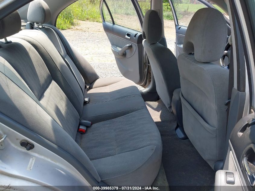 2003 Honda Civic Lx VIN: 1HGES15553L037091 Lot: 39985379