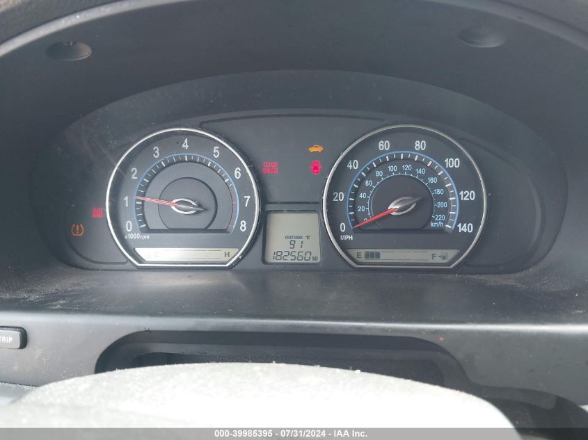 2008 Kia Optima Lx/Ex VIN: KNAGE123185259329 Lot: 39985395