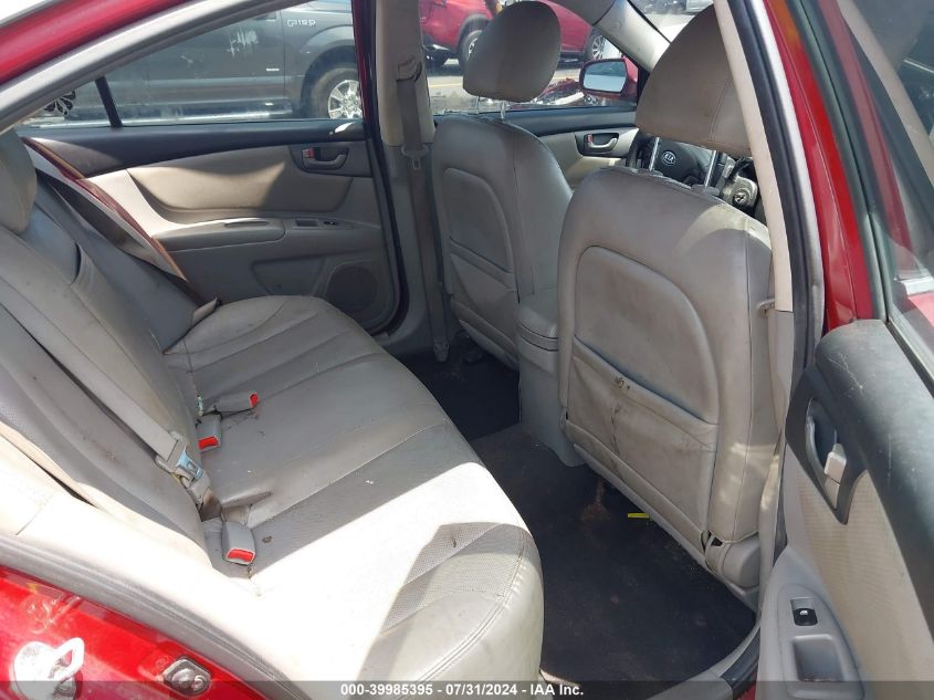 2008 Kia Optima Lx/Ex VIN: KNAGE123185259329 Lot: 39985395