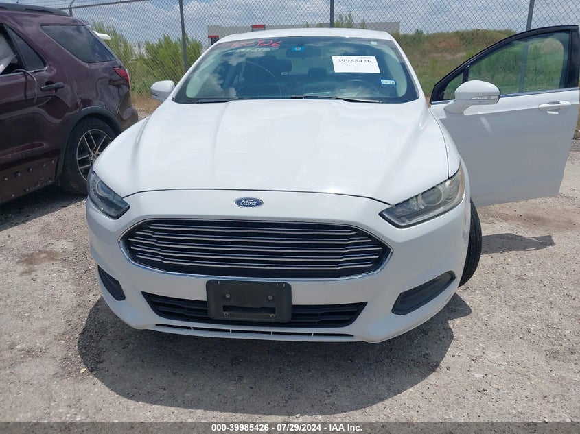 2013 Ford Fusion Se VIN: 3FA6P0HR0DR144104 Lot: 39985426