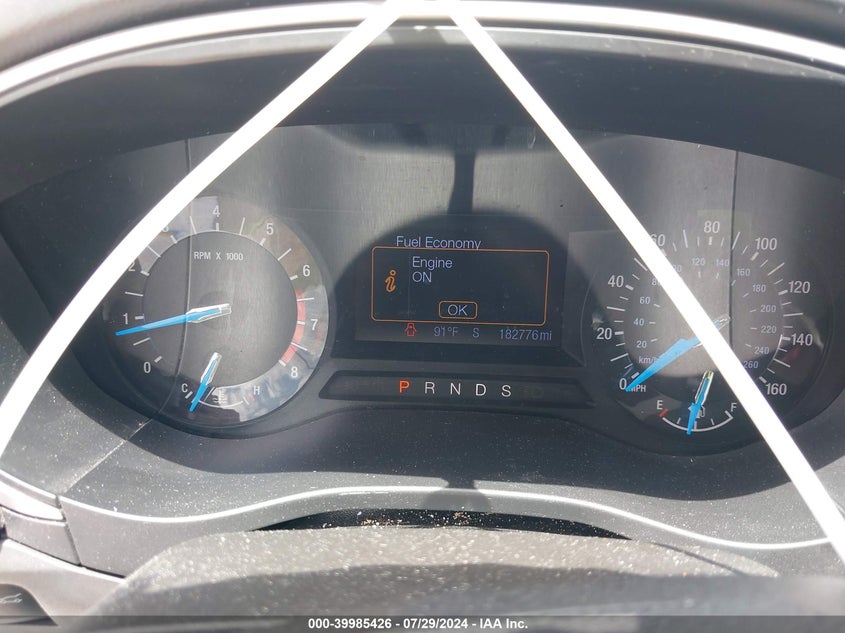 2013 Ford Fusion Se VIN: 3FA6P0HR0DR144104 Lot: 39985426