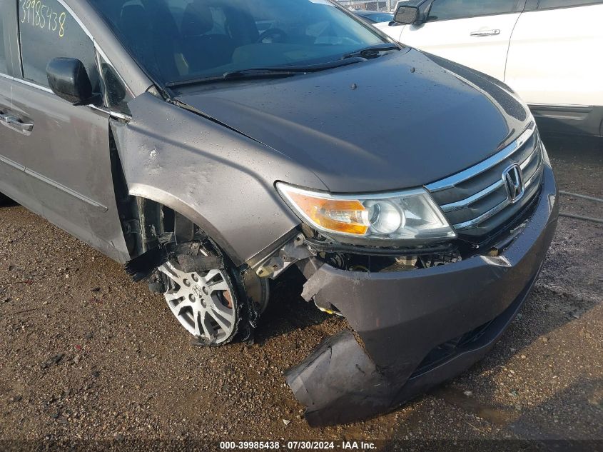 2012 Honda Odyssey Ex-L VIN: 5FNRL5H60CB012451 Lot: 39985438