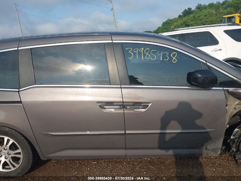 2012 Honda Odyssey Ex-L VIN: 5FNRL5H60CB012451 Lot: 39985438