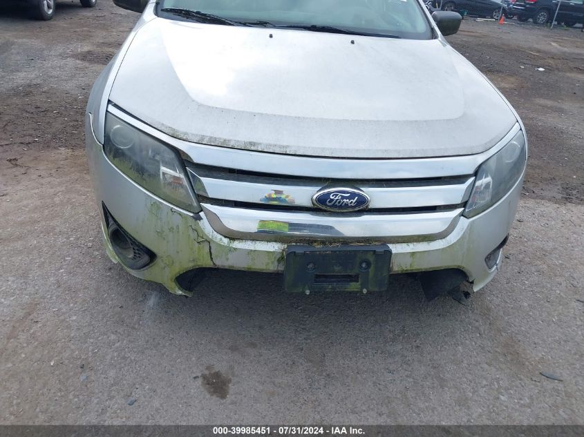 2012 Ford Fusion S VIN: 3FAHP0GA9CR326032 Lot: 39985451