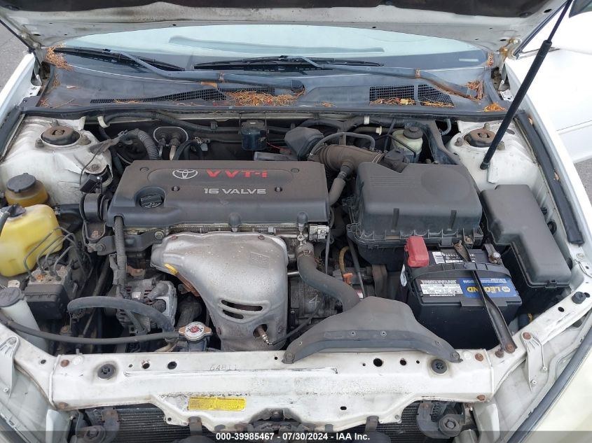 2003 Toyota Camry Le/Se/Xle VIN: JTDBE32K430146223 Lot: 39985467