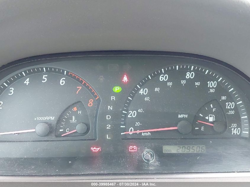 2003 Toyota Camry Le/Se/Xle VIN: JTDBE32K430146223 Lot: 39985467