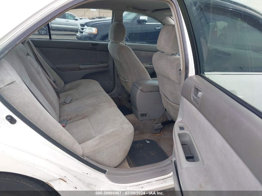 2003 Toyota Camry Le/Se/Xle VIN: JTDBE32K430146223 Lot: 39985467