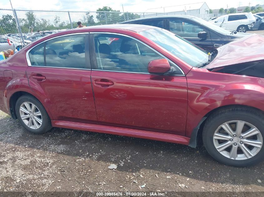 2011 Subaru Legacy 2.5I Premium VIN: 4S3BMCC69B3259568 Lot: 39985476