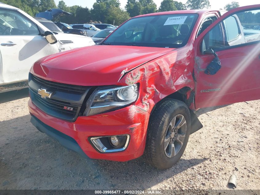 2016 Chevrolet Colorado Z71 VIN: 1GCGTDE36G1181786 Lot: 39985477