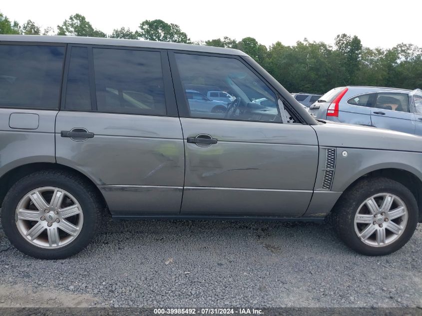 2008 Land Rover Range Rover Hse VIN: SALMF15498A292828 Lot: 39985492