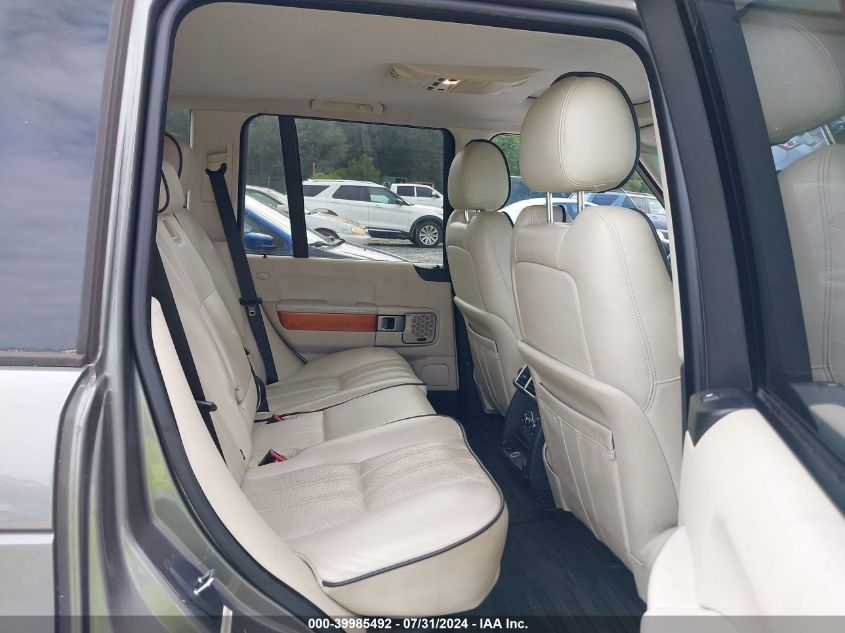 2008 Land Rover Range Rover Hse VIN: SALMF15498A292828 Lot: 39985492