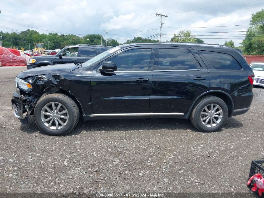 2017 Dodge Durango Sxt Awd VIN: 1C4RDJAG2HC937441 Lot: 39985517