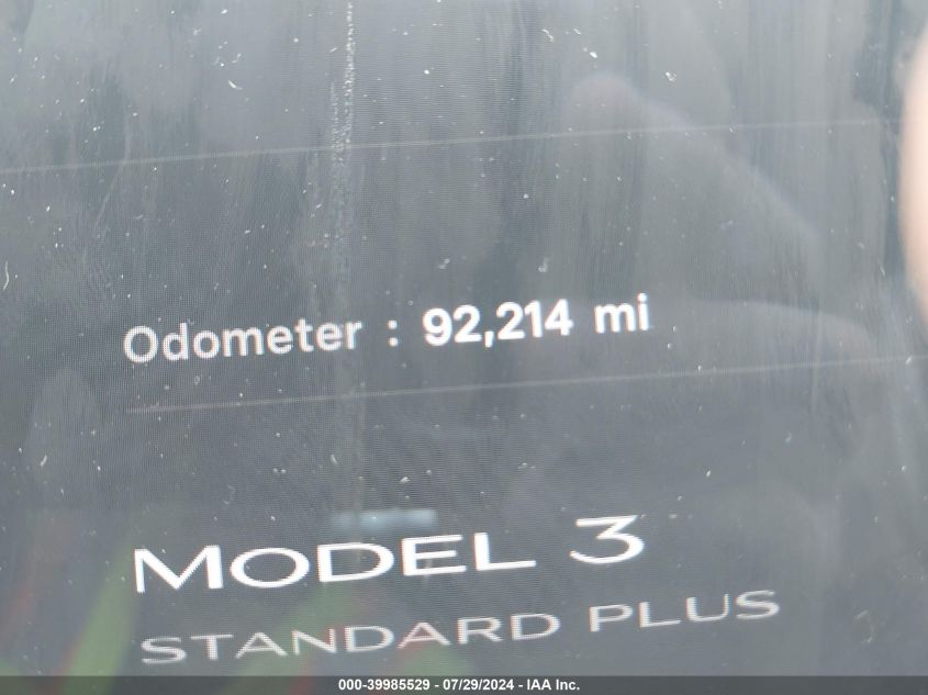 2020 Tesla Model 3 Standard Range Plus Rear-Wheel Drive/Standard Range Rear-Wheel Drive VIN: 5YJ3E1EA3LF657984 Lot: 39985529