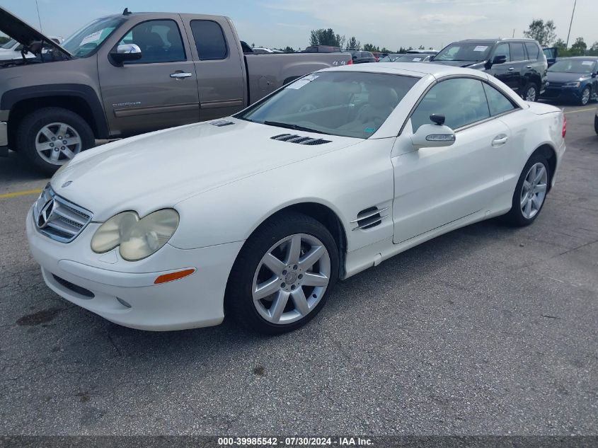 WDBSK75F93F057967 | 2003 MERCEDES-BENZ SL 500