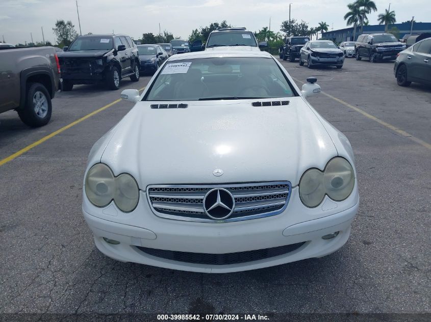 2003 Mercedes-Benz Sl 500R VIN: WDBSK75F93F057967 Lot: 39985542