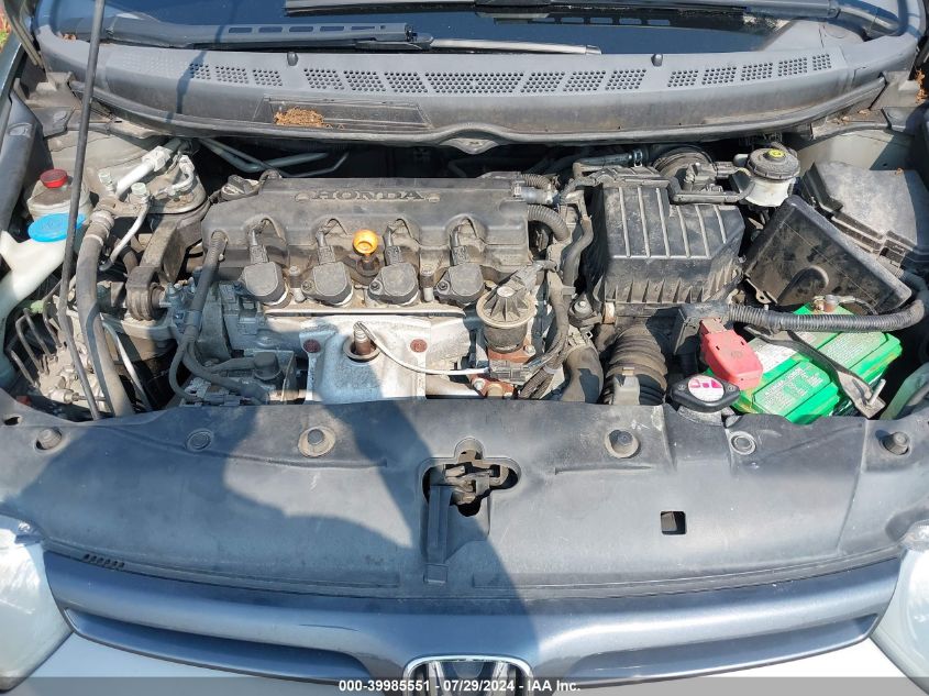 2007 Honda Civic Lx VIN: 2HGFG12627H545850 Lot: 39985551