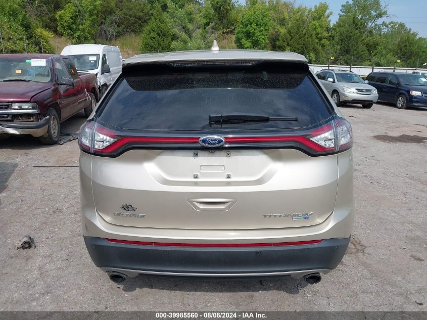 2018 Ford Edge Titanium VIN: 2FMPK4K94JBB07026 Lot: 39985560