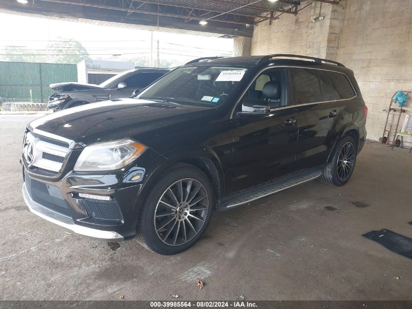 2016 Mercedes-Benz Gl 550 4Matic VIN: 4JGDF7DE7GA641581 Lot: 39985564