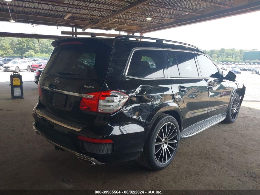 2016 Mercedes-Benz Gl 550 4Matic VIN: 4JGDF7DE7GA641581 Lot: 39985564