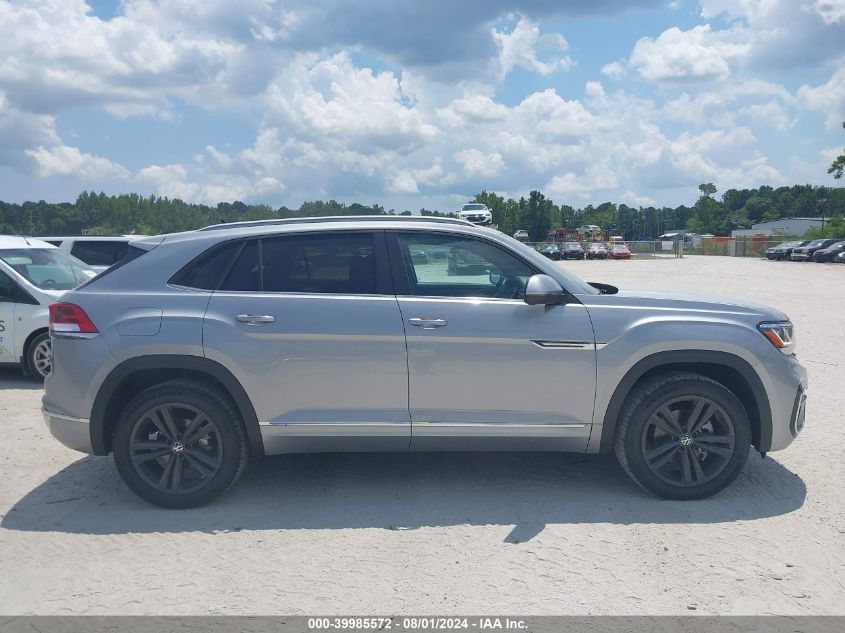 2021 Volkswagen Atlas Cross Sport 3.6L V6 Se W/Technology R-Line VIN: 1V2NE2CA4MC204679 Lot: 39985572