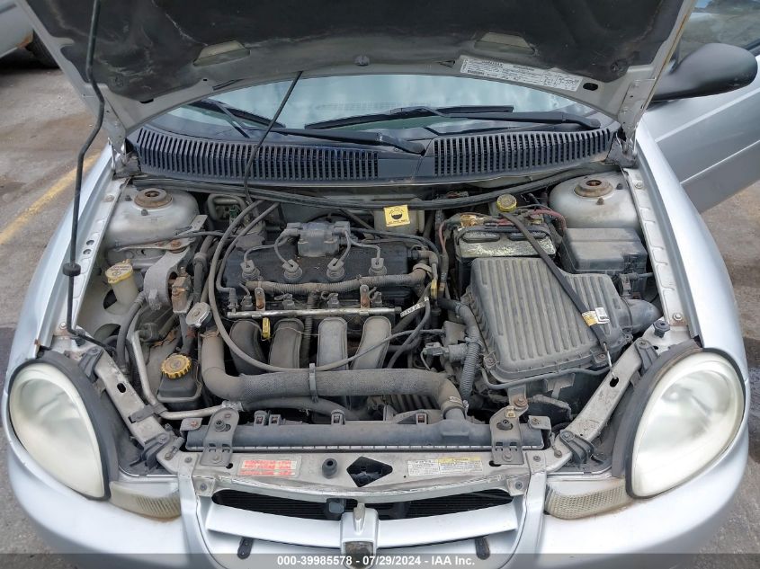 2002 Dodge Neon VIN: 1B3ES26C82D560164 Lot: 39985578