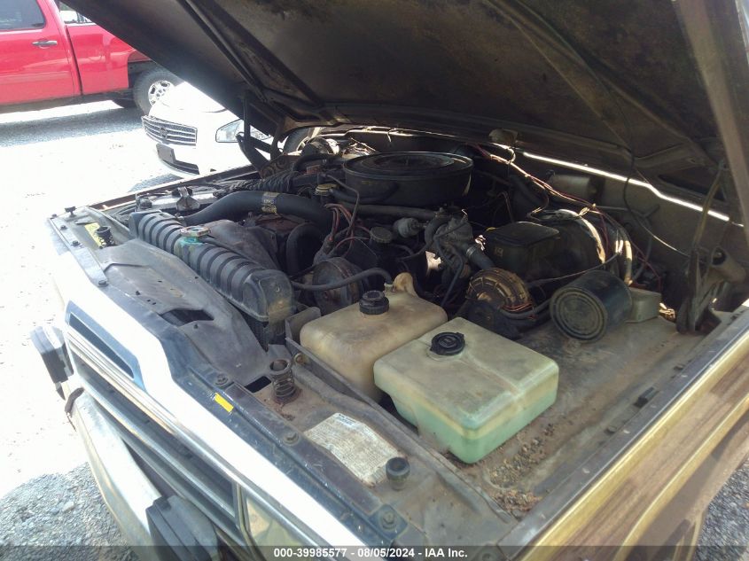 1988 Jeep Grand Wagoneer VIN: 1JCNJ15U3JT064617 Lot: 39985577