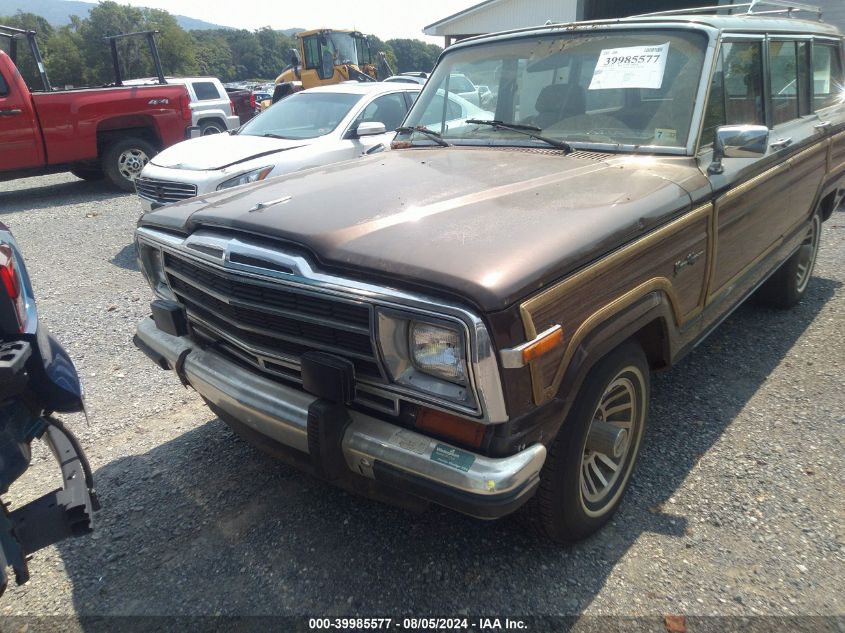 1988 Jeep Grand Wagoneer VIN: 1JCNJ15U3JT064617 Lot: 39985577
