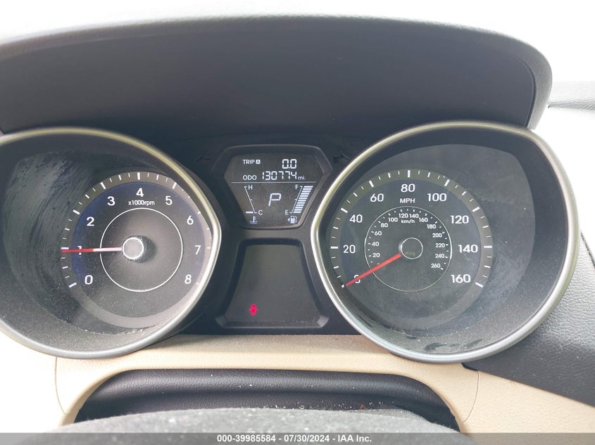 2013 Hyundai Elantra Gls VIN: 5NPDH4AE8DH430248 Lot: 39985584