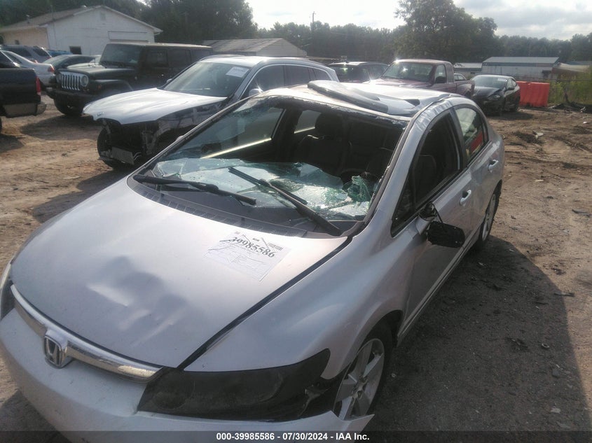 2008 Honda Civic Exl VIN: 1HGFA16908L106737 Lot: 39985586