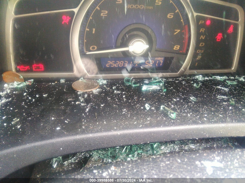 2008 Honda Civic Exl VIN: 1HGFA16908L106737 Lot: 39985586