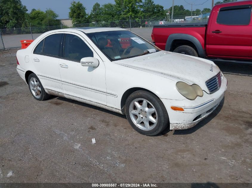 WDBRF61J23F300770 | 2003 MERCEDES-BENZ C 240