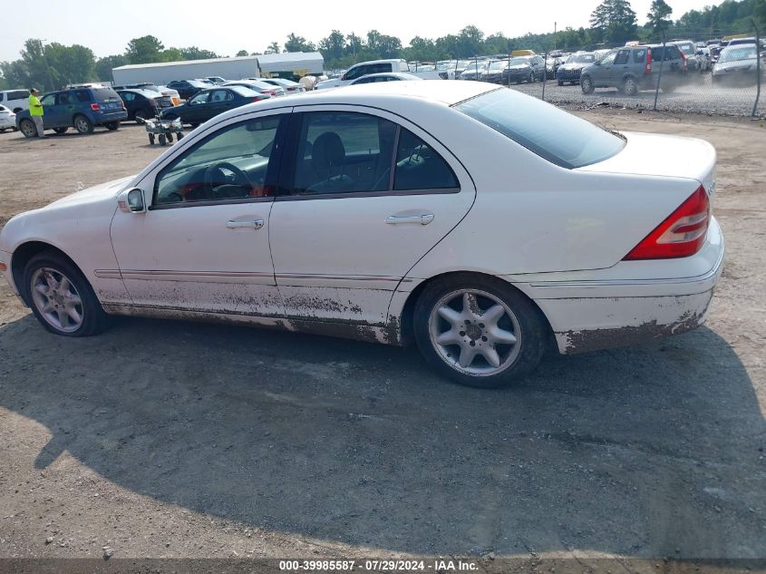 2003 Mercedes-Benz C 240 VIN: WDBRF61J23F300770 Lot: 39985587