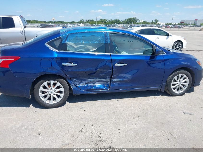 2019 Nissan Sentra Sv VIN: 3N1AB7AP3KY257667 Lot: 39985590