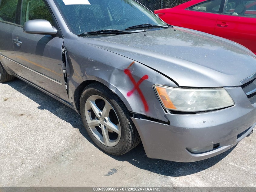 2008 Hyundai Sonata Limited/Se VIN: 5NPEU46C48H351916 Lot: 39985607