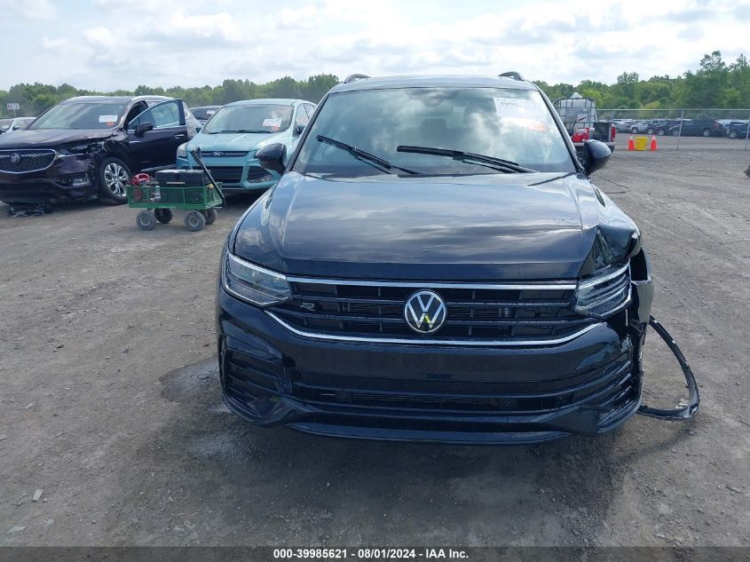 2023 Volkswagen Tiguan 2.0T Se R-Line Black VIN: 3VVCB7AX2PM141141 Lot: 39985621