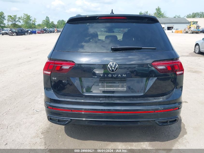 2023 VOLKSWAGEN TIGUAN SE R-LINE BLACK - 3VVCB7AX2PM141141